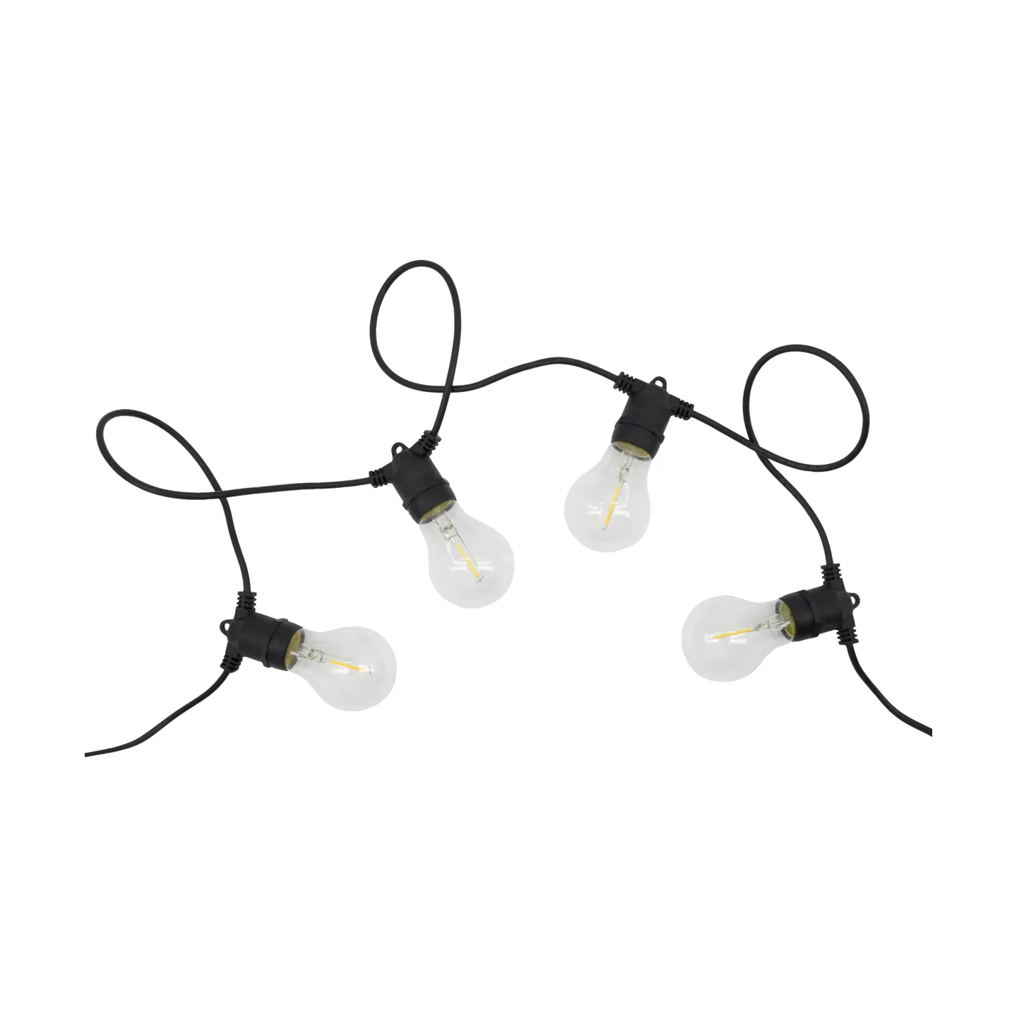 House Doctor light garland 840 cm, Black House Doctor
