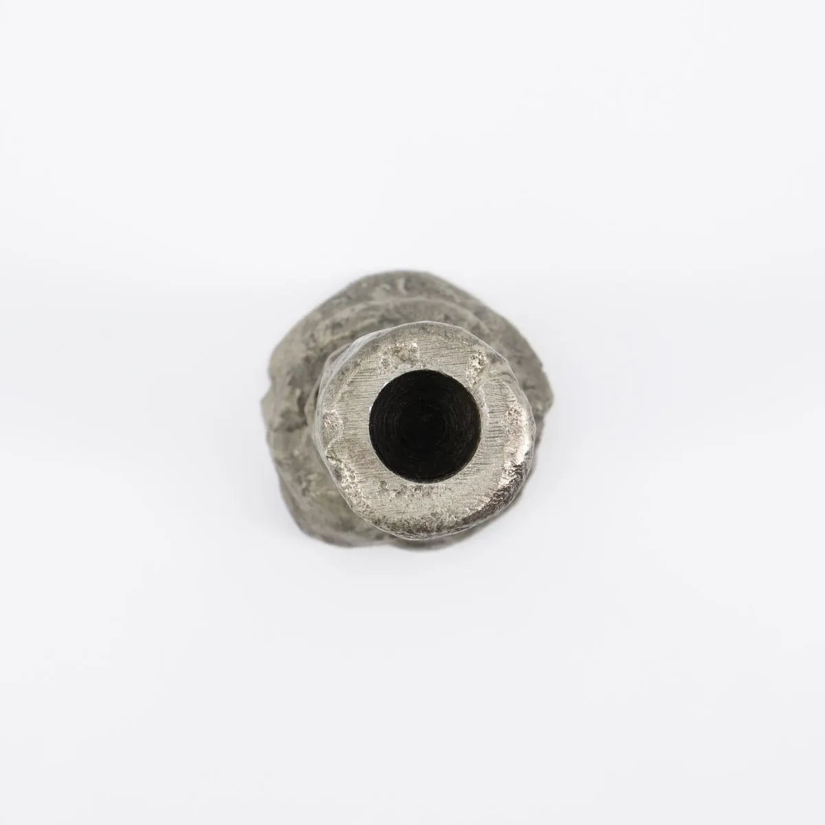 Raku candlestick antique silver, 25 cm House Doctor