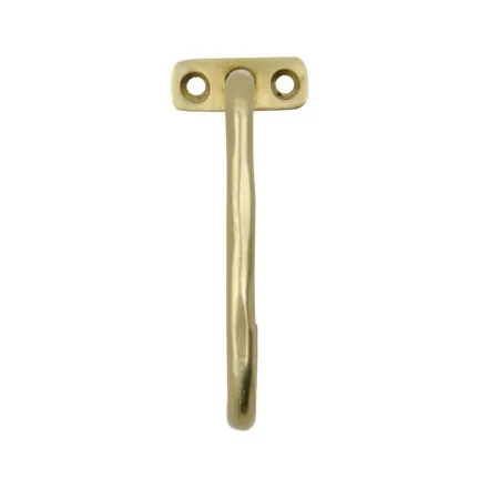 Welo hook 10 cm, Brushed brass House Doctor