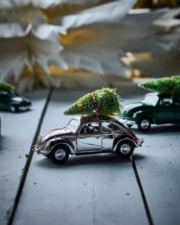 Xmas car - Silver - House Doctor