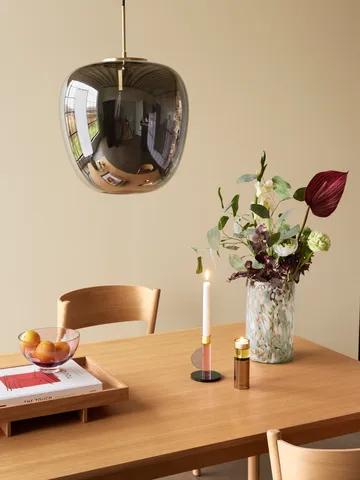 Astro candleholder - Pink - Hübsch
