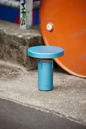 BringMe mini portable table lamp - Metallic turquoise - Hübsch