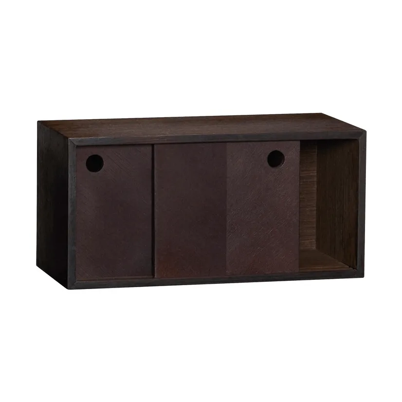 Herringbone shelf, Poplar, 40x20x20 cm Hübsch