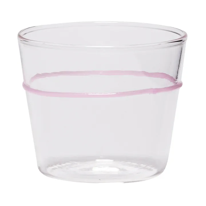 Orbit drinking glass 20 cl - Pink - Hübsch