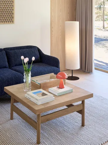 Senri storage box - Oak glass, 42x30x9 cm - Hübsch