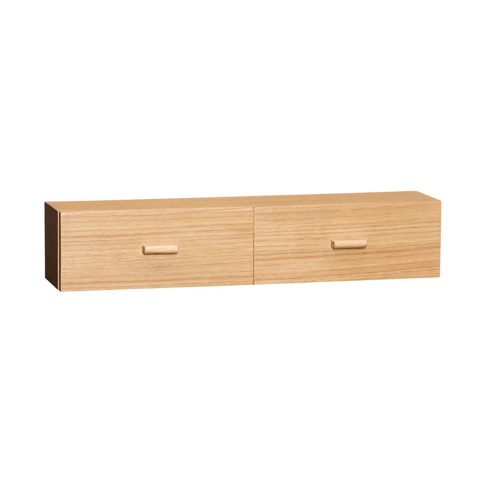 Shuno shelf, Oak, 60x12x14 cm Hübsch