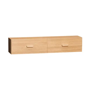 Shuno shelf - Oak, 60x12x14 cm - Hübsch