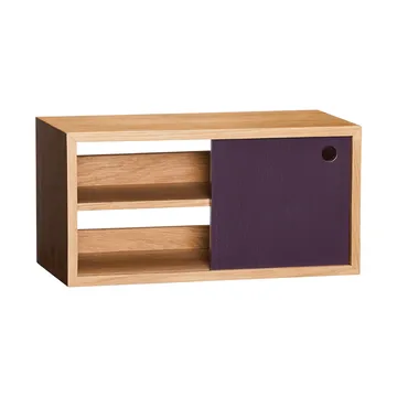 Slide shelf - Burgundy, 40x20x20 cm - Hübsch