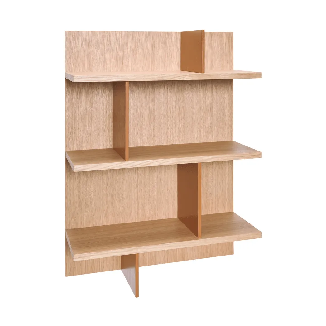 Stand shelf, Oak-red, 60x80x22 cm Hübsch