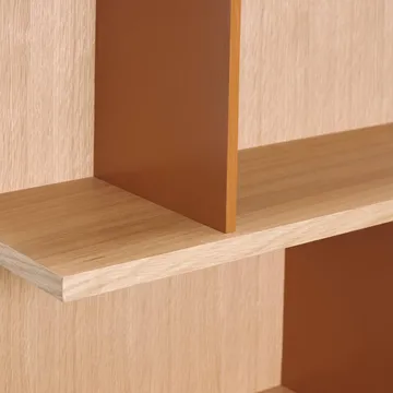 Stand shelf - Oak-red, 60x80x22 cm - Hübsch
