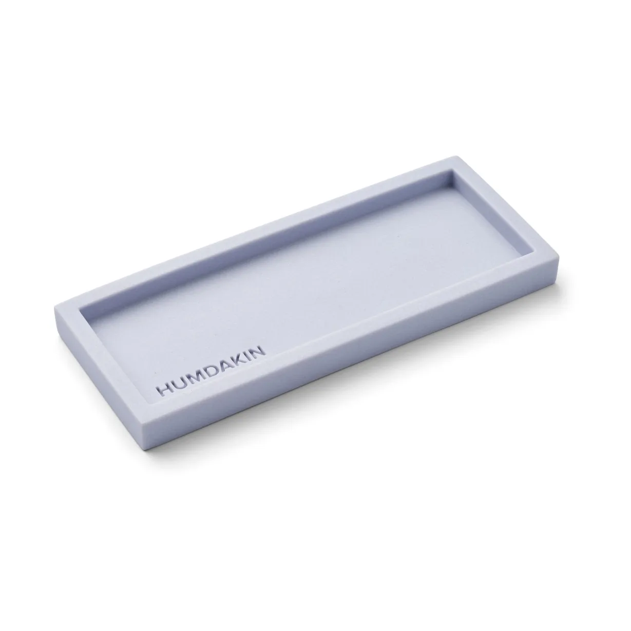 Humdakin tray light sandstone 10x25 cm, Blue glass Humdakin