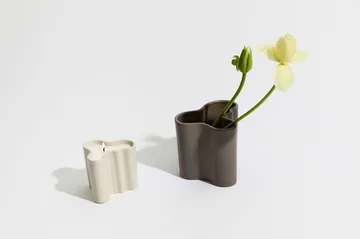 Aalto scented candle 11 cm - Ash - Iittala
