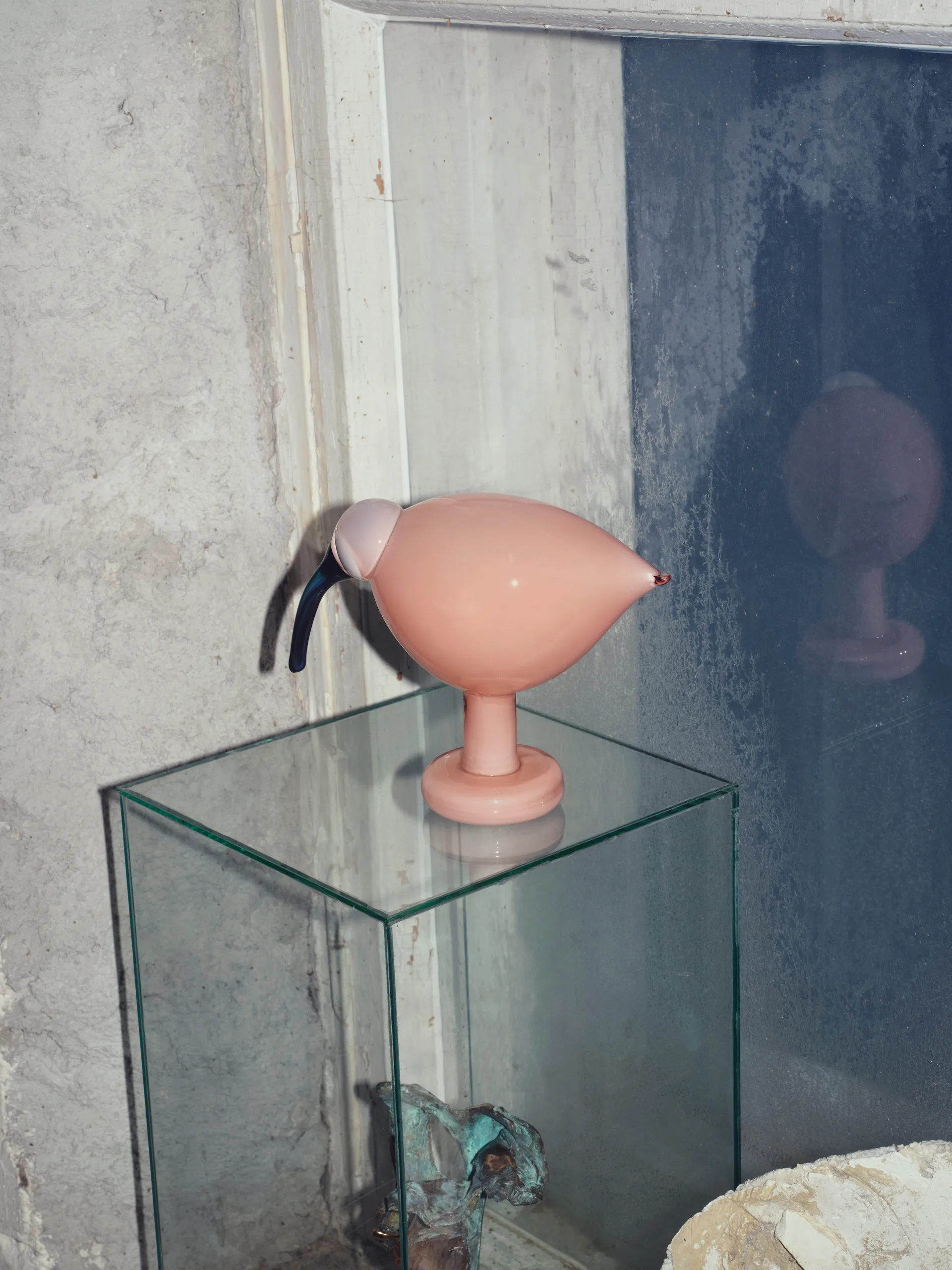 Birds by Toikka, Ibis salmon pink Iittala