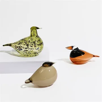 Birds by Toikka Queenfisher - Bitter orange, 15.5x7 cm - Iittala