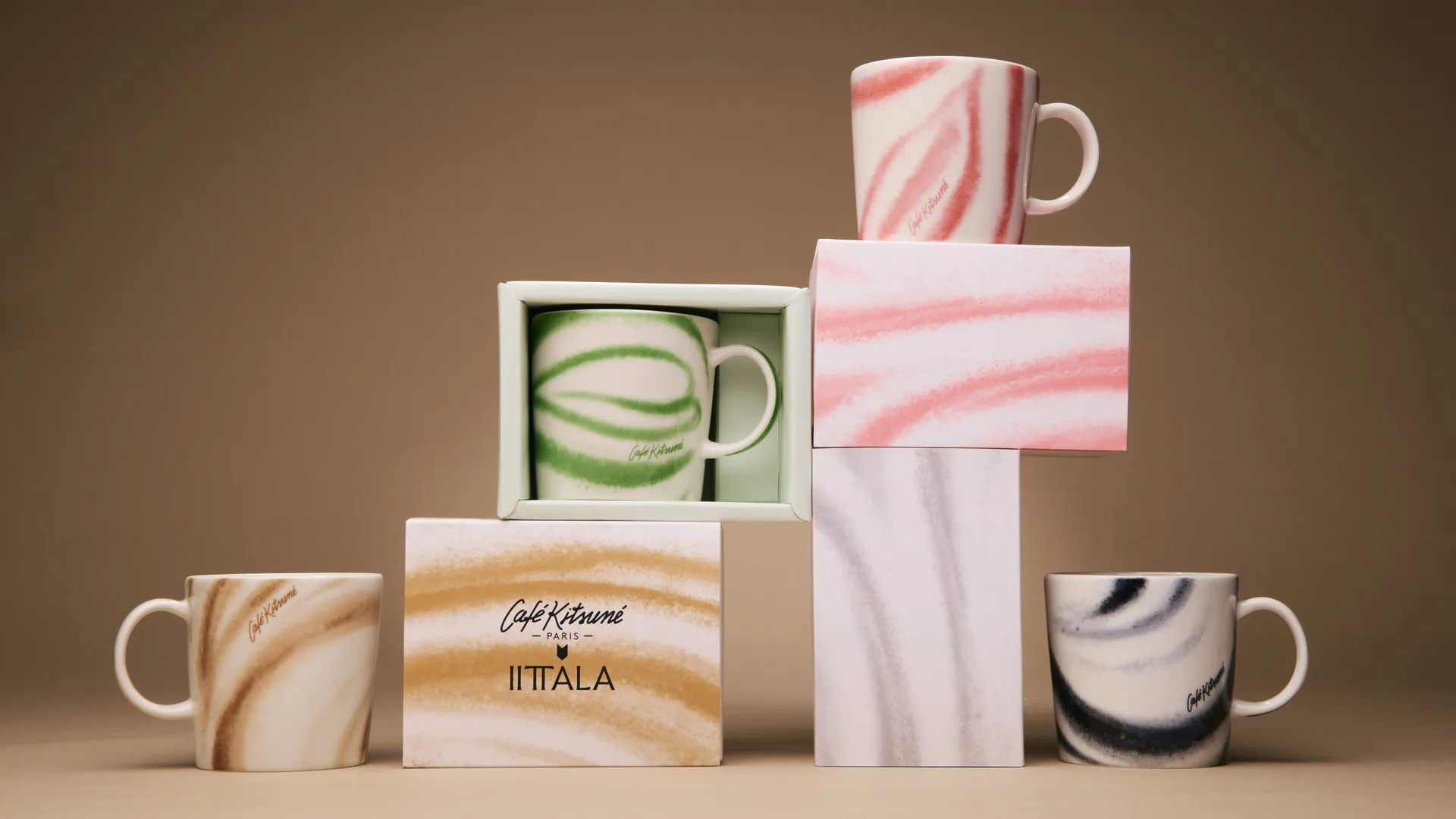 Café Kitsuné X Iittala mug 30 cl, Matcha Iittala