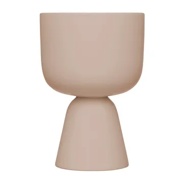 Nappula flower pot Ø15,5 cm h23 cm - beige - Iittala