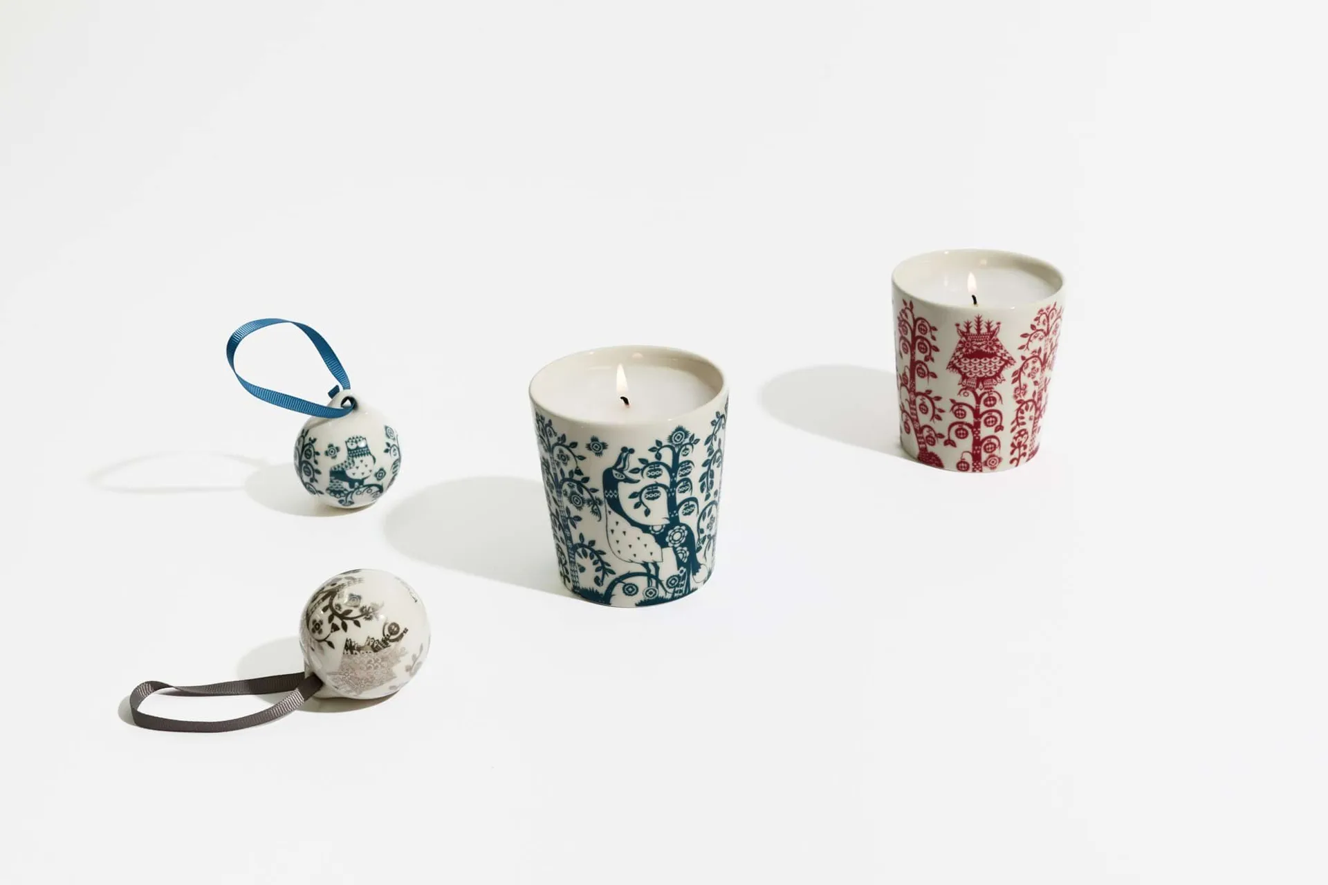 Taika decoration, Steel blue, 5 cm, 3-pack Iittala