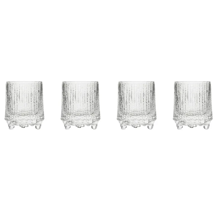 Ultima Thule snaps glass 4-pack - clear - Iittala