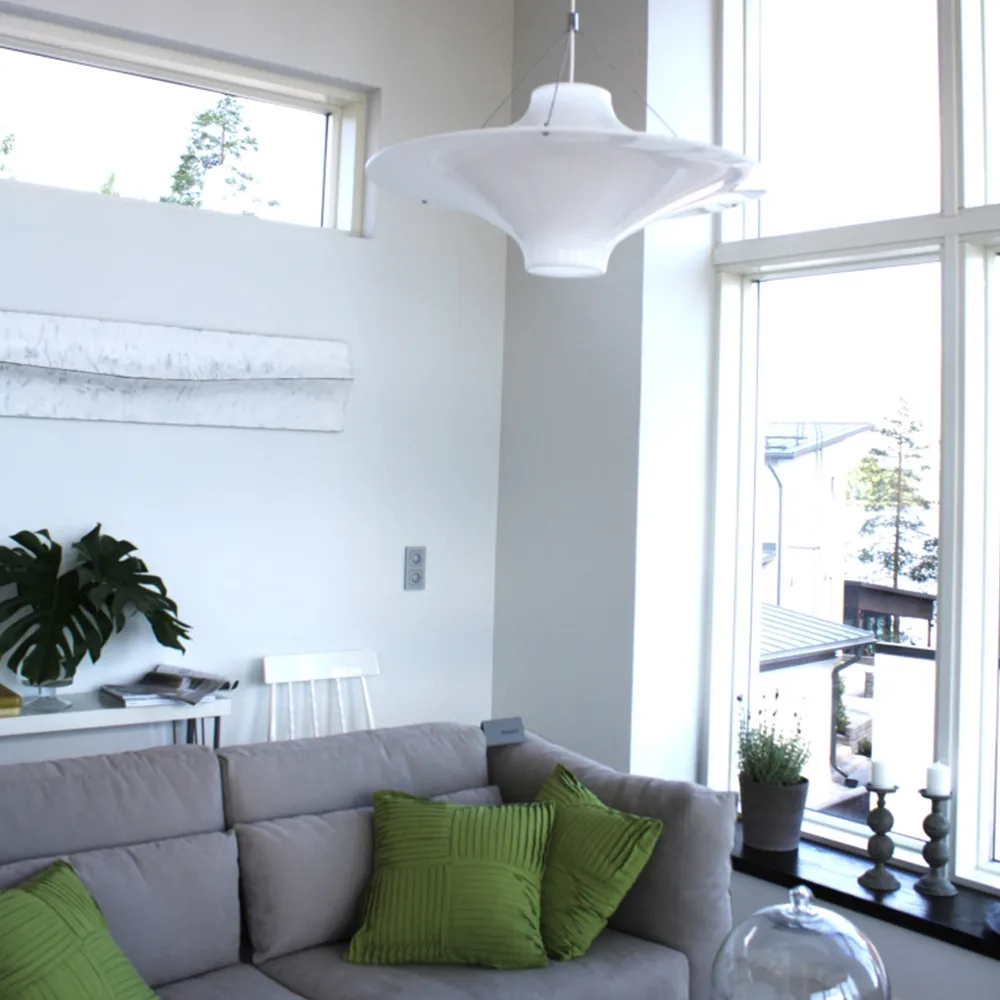 Lokki 500 pendant light, White Innolux