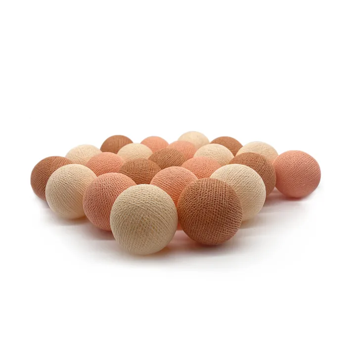 Irislights string lights - Peach, 20 balls - Irislights