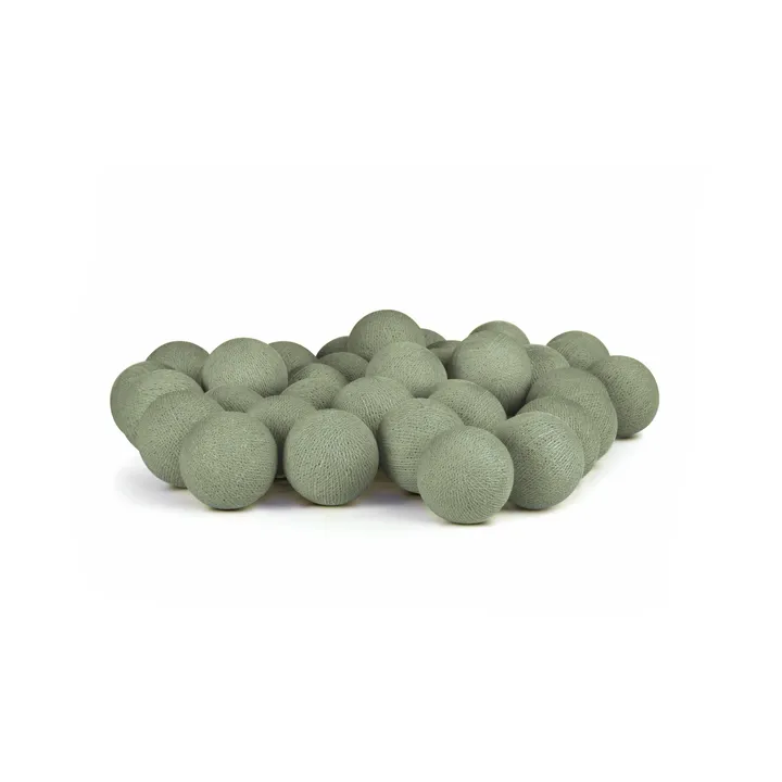 Irislights string lights - Sage green, 20 balls - Irislights