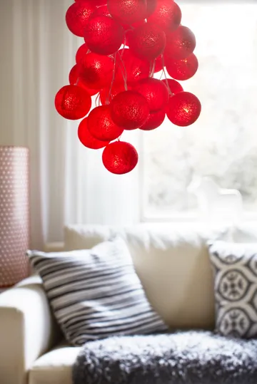 Irislights string lights - Simply red, 35 balls - Irislights