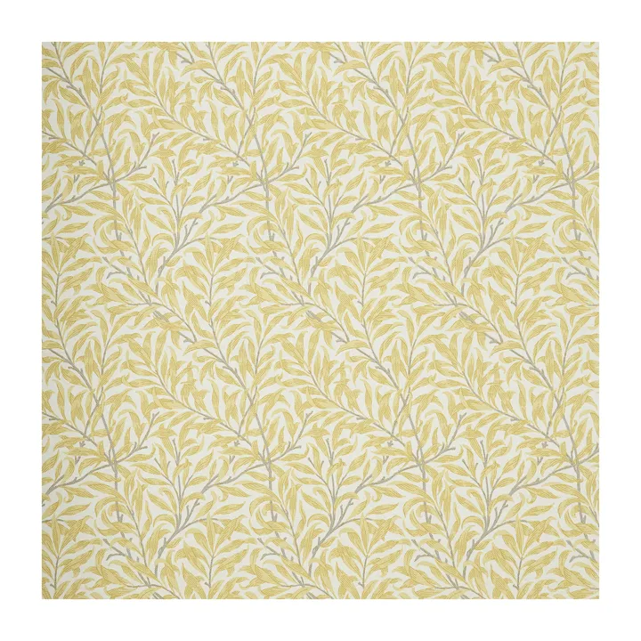 Ramas fabric - White-yellow - Jakobsdals