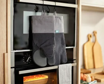 Pinch oven mitts 34.5 cm - Grey - Joseph Joseph