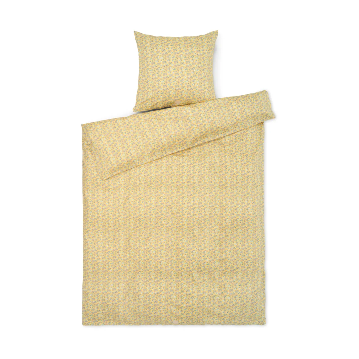 Pleasant bed set 150x210 cm, Yellow Juna