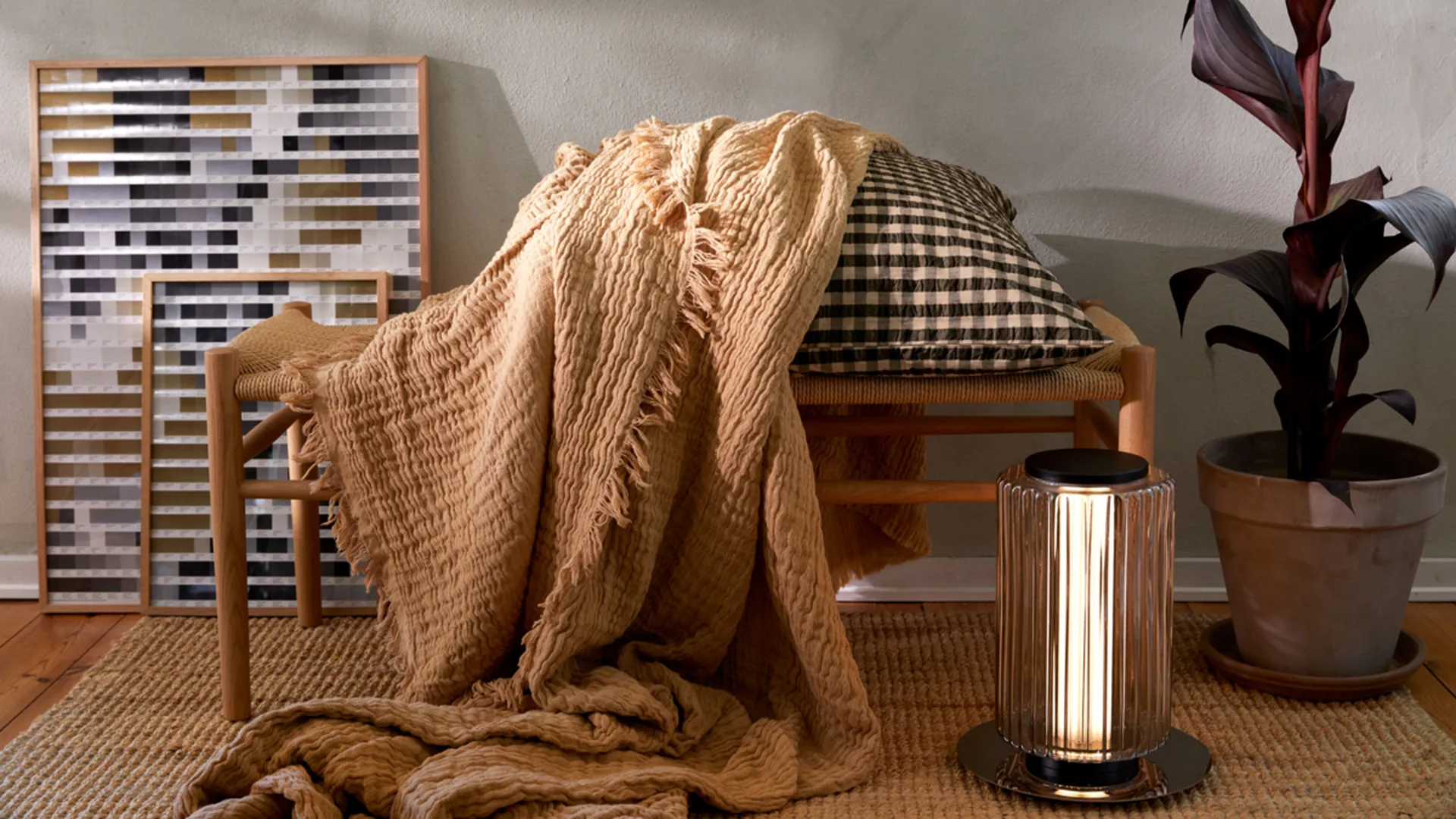 Reloved bedspread 240x260 cm, Sand Juna
