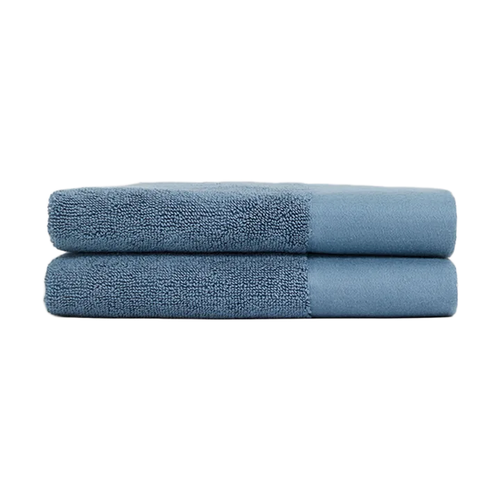 Juniper guest towel 40x70 cm 2-pack - North Sea Blue - Juniper