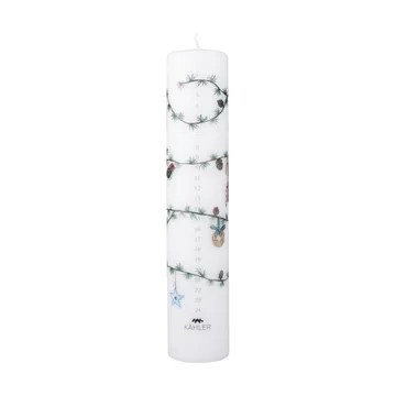 Hammershøi Christmas Advent candle Ø5 cm - 2026 - Kähler