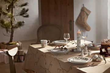 Hammershøi Christmas Tablecloth sand - 150x220 cm - Kähler