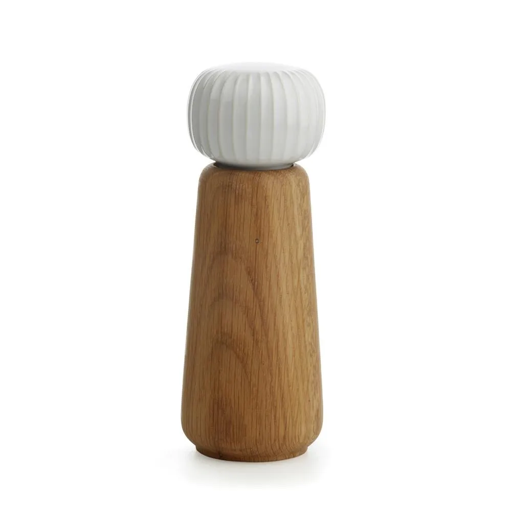 Hammershøi spice mill large, White, 18 cm Kähler