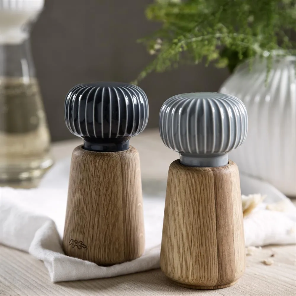 Hammershøi spice mill small, Anthracite grey, 14 cm Kähler