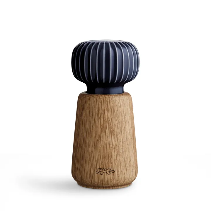 Hammershøi spice mill small - Indigo, 14 cm - Kähler