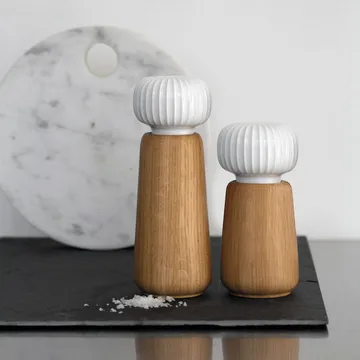 Hammershøi spice mill small - White, 14 cm - Kähler