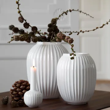 Hammershøi vase - White, large 25,5 cm - Kähler