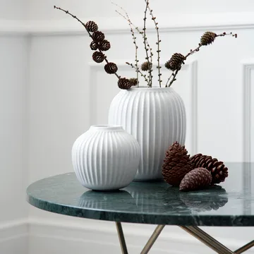 Hammershøi vase - White, large 25,5 cm - Kähler