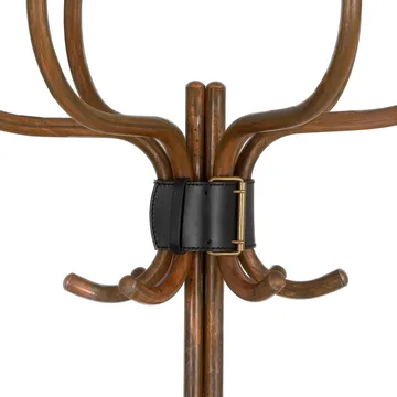 Babe coat rack - White-brown leather belt - Källemo