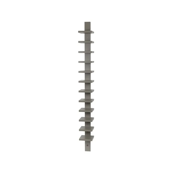Pilaster wall shelf - Gray stained - Källemo