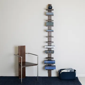 Pilaster wall shelf - Gray stained - Källemo