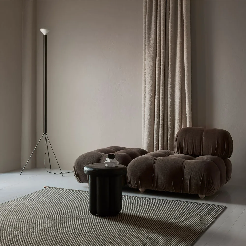 Stripe Icon rug, Bark brown 782 300x200 cm Kasthall