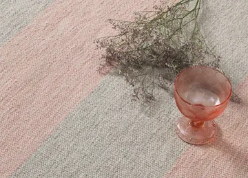 Allium Two Step runner rug - Powder, 80x250 cm - Kateha