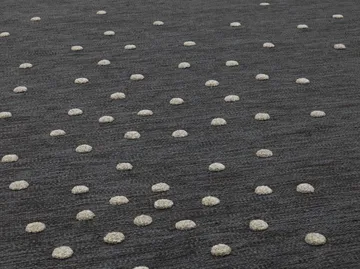 Bula Rug - Nearly black, 200x300 cm - Kateha