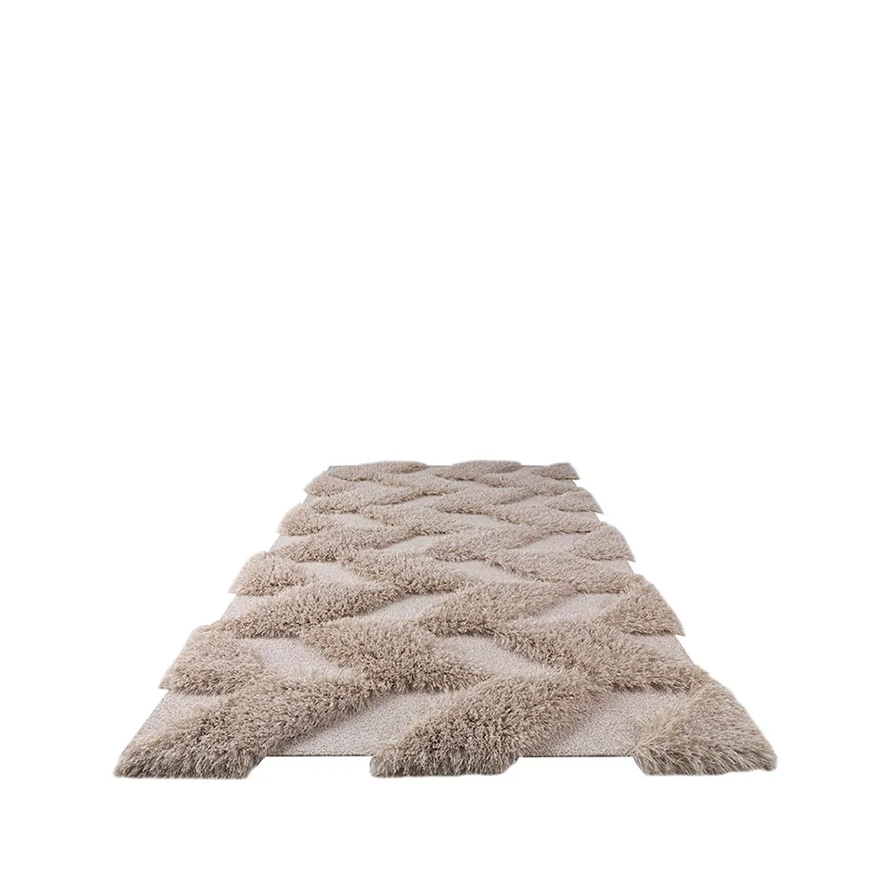 Herringbone Wild rug, Light beige, 200x300 cm Kateha