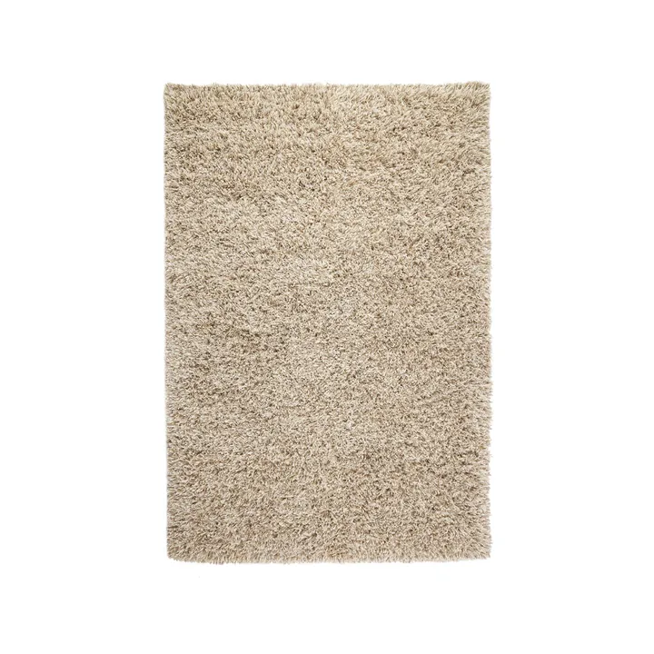 Shaggy rug - White/beige, 200x300 cm - Kateha