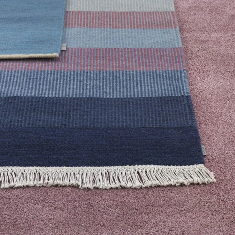 Tofta wave rug, Green, 200x300 cm Kateha