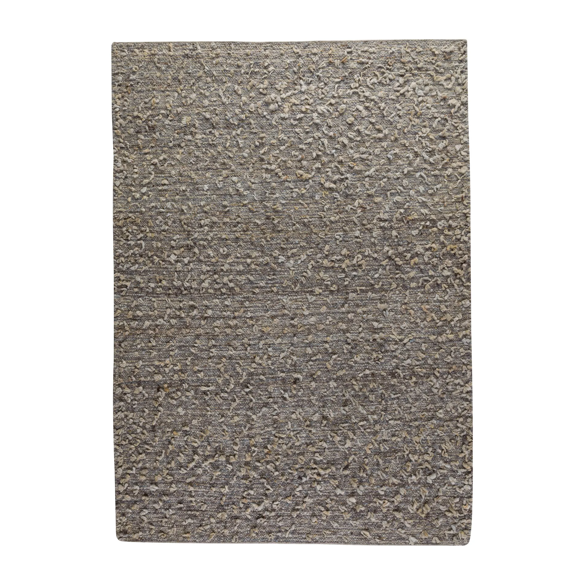 Woolly rug, Light grey 200x300 cm Kateha