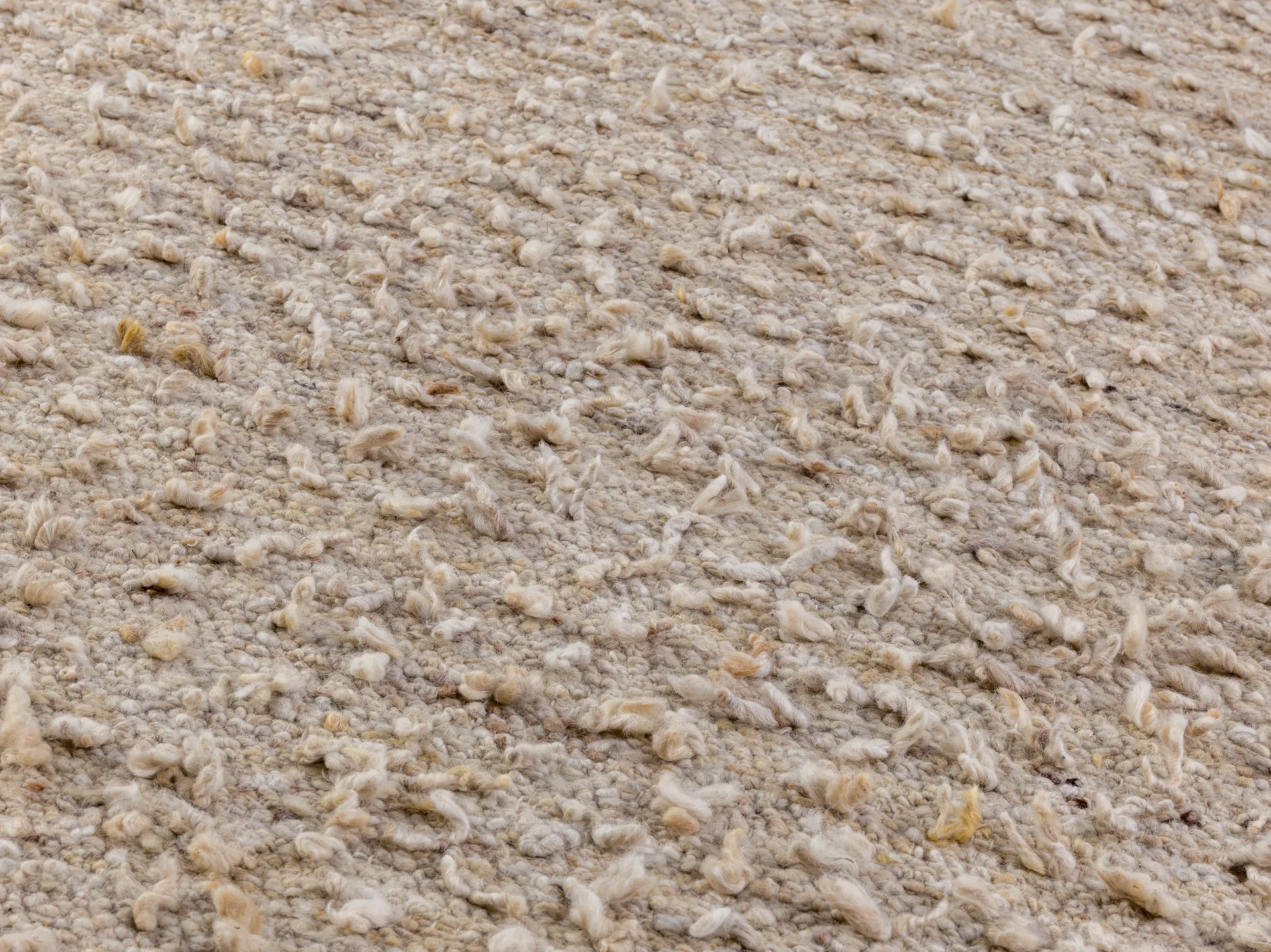 Woolly rug, White 200x300 cm Kateha